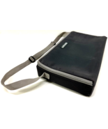 Vintage Case Logic 30 Audio Cassette Tape Soft Side Carry Tote Bag Grey - $24.74