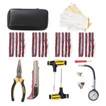 Car Tire Repair tools Kit Tubeless Tyre Puncture Repair Kit Studding Too... - £50.88 GBP