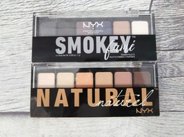 NYX Smokey Fume TSS01 or Natural TNS01 Eye Shadow Palette 6 Colors - You... - $7.99