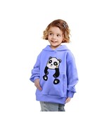 Cute Panda Hoodie Sweatshirts For Girls/Boys, Kids Long Sleeve Jumper Pu... - $14.26