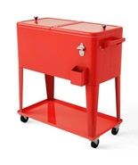 Outdoor Portable Rolling Party Cooler Cart Patio Mobile Ice Chests  - $4,723.84 MXN