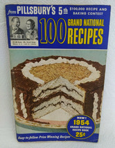 Pillsbury 5th Grand National  100  Prize Winning Recipes 1954 - £4.70 GBP