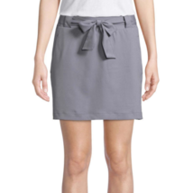 St. John&#39;s Bay Women&#39;s Active Belted Skort Size PXL Colonial Pewter NEW - $22.24