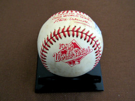 Peter Ueberroth 6TH Mlb Comm Signed Auto 1988 W.S. Game Used Baseball Jsa Rare - £233.70 GBP