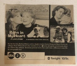 1999 Barbara Walters Special Print Ad Rosie O’Donnel Maury Povich TPA21 - £4.45 GBP