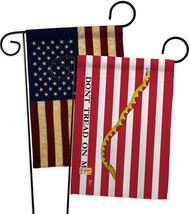 First Navy Jack - Impressions Decorative USA Vintage - Applique Garden Flags Pac - £24.61 GBP