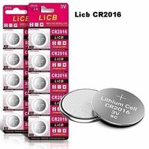 CR2016 3V Lithium Battery10-Pack - £7.55 GBP