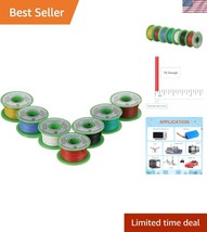 18 Gauge Silicone Wire Kit: 7 Vibrant Colors, 25ft Each - Flexible Coppe... - $45.00