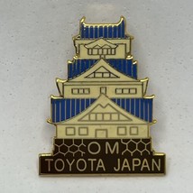 Odyssey Of The Mind Toyota Japan OM Club Organization Enamel Lapel Hat Pin - £9.16 GBP