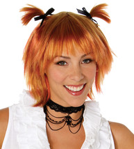 Morris Costumes Short School Girl Wig Lt Brown - $66.35