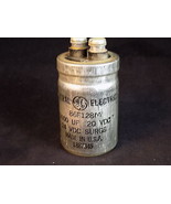 GENERAL ELECTRIC ELECTROLYTIC CAPACITOR 3600 UF 20 VDC 24Vdc surge 86F128M - $8.10 CAD