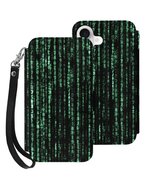 Matrix Raining Code Flip Wallet Case for iPhone 17 / Air /Pro/Pro Max /1... - $371.23 MXN