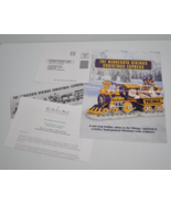 Danbury Mint Minnesota Vikings Christmas Train 2002 Brochure - $19.79