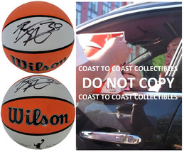 Breanna Stewart Seattle Storm  New York Liberty Signed WNBA Basketball COA proof - £155.54 GBP