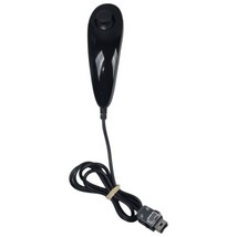 Nintendo Wii OEM Black Nunchuk RVL-004 - $9.50