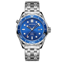 Watch Mens Seahorse Series Watch High-Grade Quartz Watch Glow-In-The-Dark Waterp - £28.77 GBP