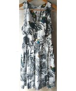 Milly Isadora Sz 6 Tropical Bird Print Dress Sleeveless Racerback Pocket... - $50.50