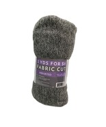 3 Yds Fabric Cut 108in L x 45-70in W Grey - £7.04 GBP