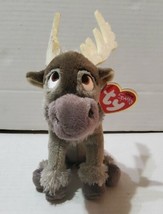 Disney’s Frozen Sven 7” Plush Reindeer Stuffed Animal Sparkle TY Beanie Baby  - £8.13 GBP