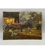 John Deere Common Ground Farm Tin Sign Vintage 1997 Rustic Barn - €96,45 EUR