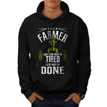 Wellcoda Farmer Job I Stop Mens Hoodie, When Done Casual Hooded Sweatshirt - £25.72 GBP+