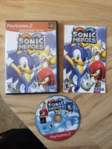 Sonic Heroes - Sony PlayStation 2. PS2. Complete. Free Shipping. SEGA - $18.31