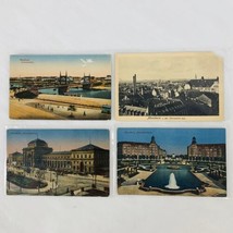 Vintage Mannheim Germany Postcard Lot of 4 Sternwarte Hauptbanhof Arkade... - £5.95 GBP