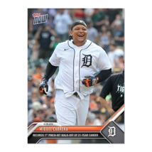 2023 Topps Now #127 Miguel Cabrera 1ST Pinch Hit Walk Off! Detroit Tigers - £6.03 GBP