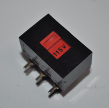 NOS AC 115V-220V 6 Terminal Voltage Selector Slide Switch - 4021 - £11.67 GBP
