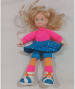 1990 ERTL PK Playground Kids Doll Krissy Pink Blue Outfit Blonde Hair Bl... - £15.29 GBP