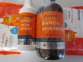PUAINTA Banov Dog and Cat Shampoo Itchy Skin Relief 8.45oz+ Spray 3.4oz ... - $19.95