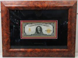 $10. Gold Certificate Framed - $2,500.00