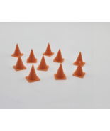 1:64 Scale Diorama Orange Traffic Cones (Set of 10) - $6.00