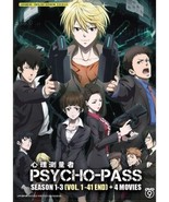 Psycho-Pass Season 1-3 (1-41 End+3 Movie)Eng sub &amp; All region DVD SHIP F... - $31.40