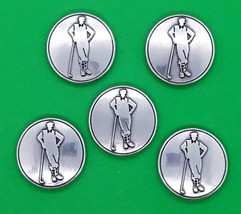 Standing Payne Stewart Concho / Conchos Approx. 1 &quot; Five Count - $7.99