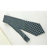 Stafford Collection Sixty Mens Necktie Neck Tie 100% Silk Royal Blue Bla... - $9.90