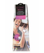 Iconic Karaoke Microphone &amp;  Speaker Bluetooth Retractable Smartphone Ho... - $34.95