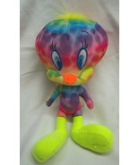 WB Looney Tunes NICE COLORFUL TIE DYE TWEETY BIRD 9&quot; Plush STUFFED ANIMA... - $14.85