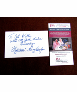 HARRY COOPER &quot;LIGHTHORSE&quot; 30 PGA WINS GOLFER SIGNED AUTO INDEX CARD JSA ... - €60,36 EUR