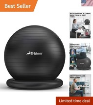 Ergonomic Yoga Ball Chair - Hypo-Allergenic, Anti-Burst Stability Ball Seat - $54.00