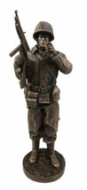 Military WW2 Staff Sergeant Squad Commander With Cigar Decorative Figuri... - £67.13 GBP