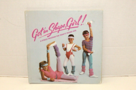Vintage 1985 Get In Shape Girl Fitness Program Hardcover Book Exercise Hasbro - £15.57 GBP