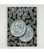 Roosevelt Dime Folder #2 1965-1999 Hardcover Booklet H E Harris - £7.00 GBP
