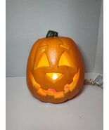 Vintage Light-Up Pumpkin Foam Mold  Halloween 1998 The Paper Magic Group 9&quot; - €21,39 EUR