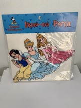VTG 90s Disney Princess Iron On Patch Parks Snow White Cinderella Aurora... - £17.45 GBP