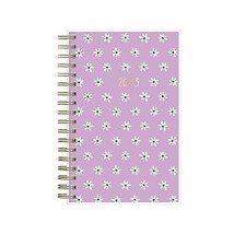 2023 Blue Sky Idlewild Co. Mini Daisies 4&quot; x 6&quot; Weekly &amp; Monthly Planner, Purple - £6.39 GBP