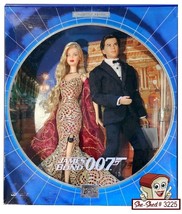 James Bond 007 Barbie and Ken Giftset B0150 Mattel  NRFB - £102.67 GBP