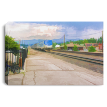 Canvas Print "Train Station" - £30.62 GBP - £45.94 GBP