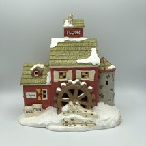 Department 56 Original Snow Village 1989 J. YOUNG&#39;S GRANARY  #51497 Retired 1992 - £26.11 GBP