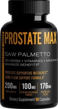 Prostate Max - Health Supplement for Men with Saw Palmetto Plus 30 Herbs 90 caps - £31.96 GBP